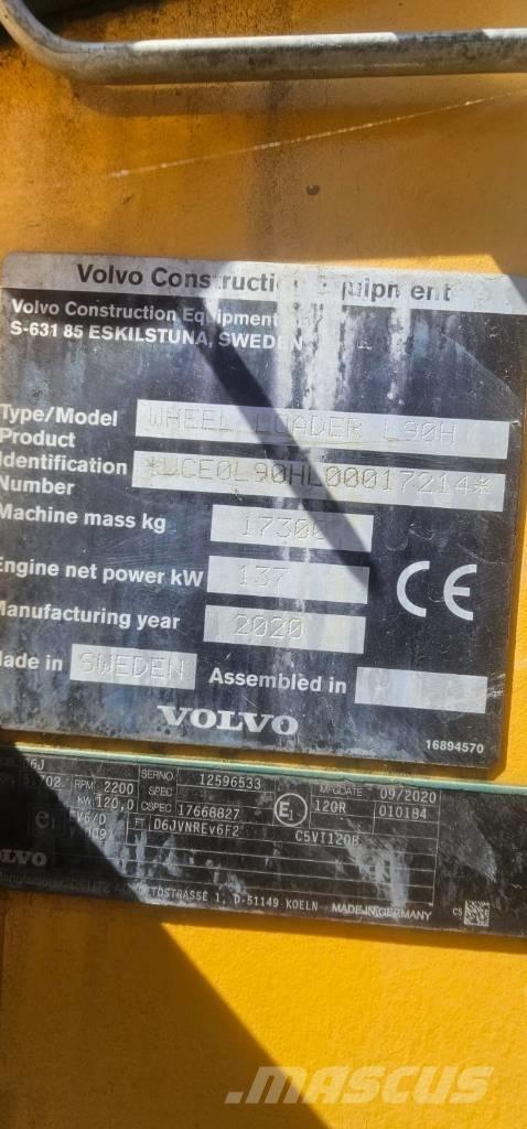 Volvo L 90 H Incarcator pe pneuri