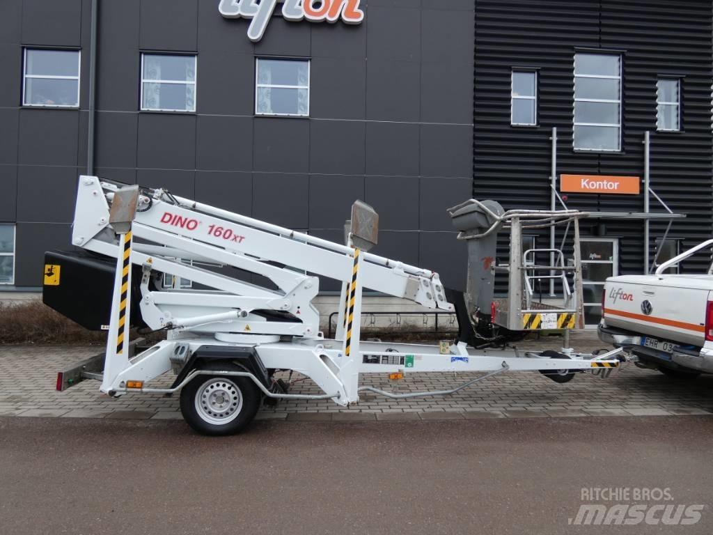 Dino 160 XT Skylift Platforme aeriene montate pe remorca