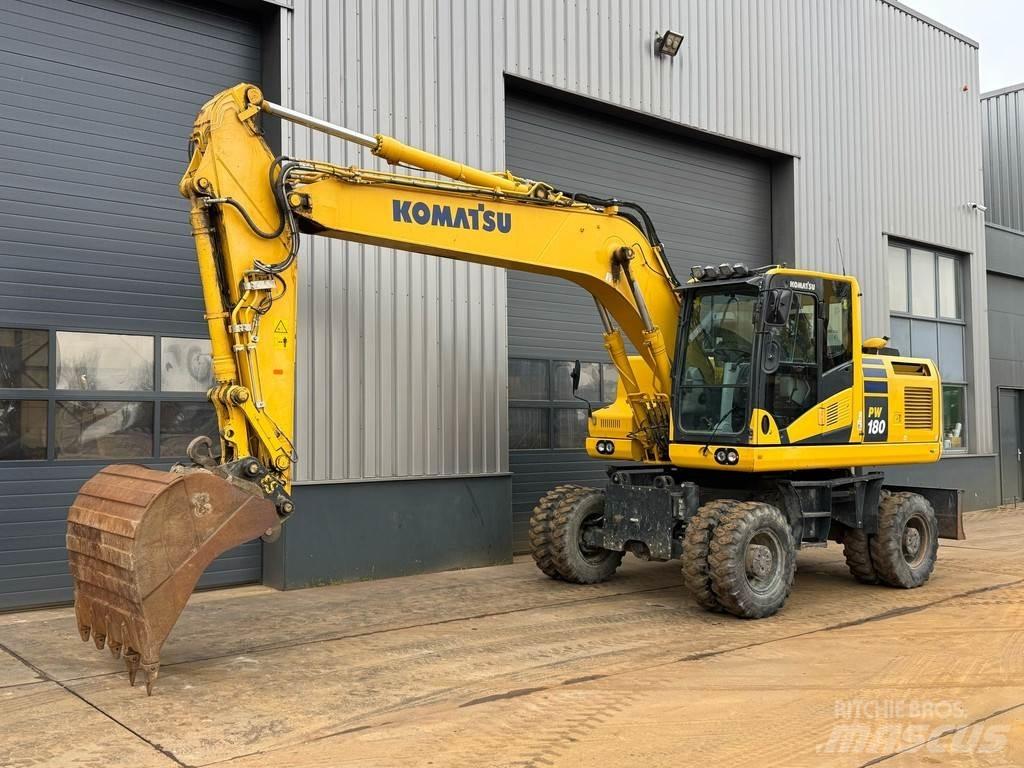 Komatsu PW180-11 Excavatoare cu roti