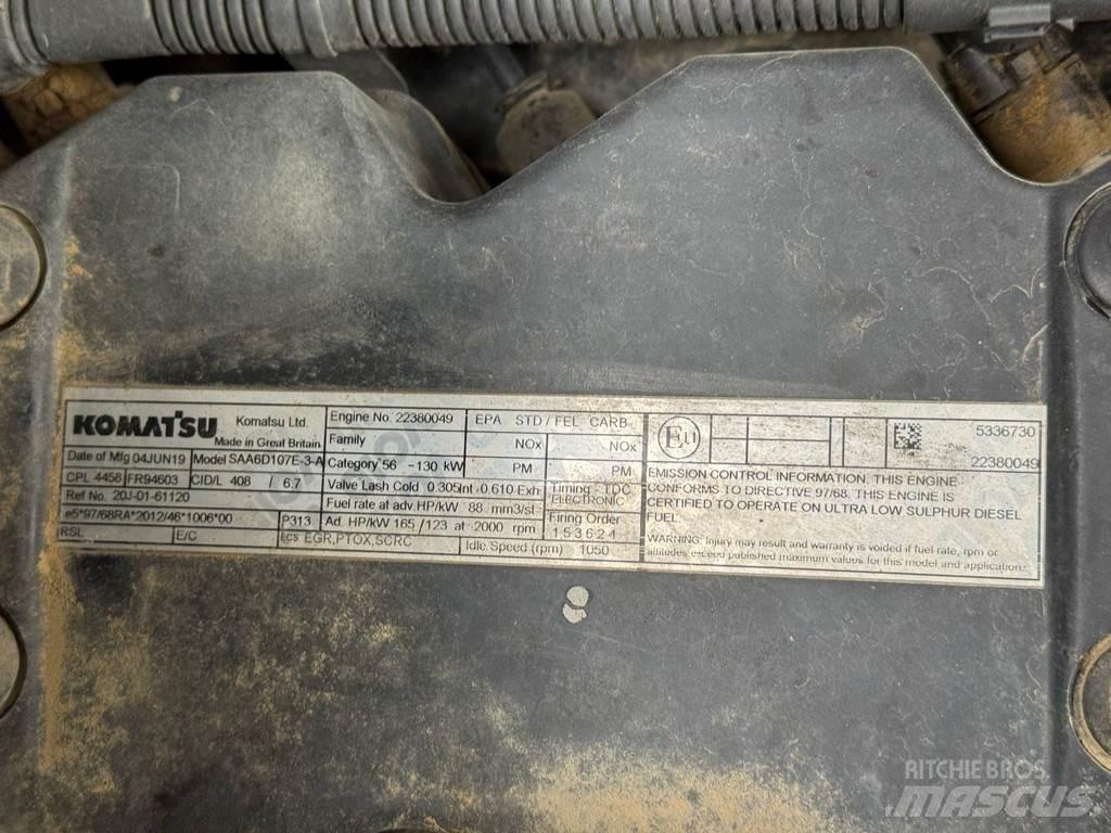 Komatsu PW180-11 Excavatoare cu roti