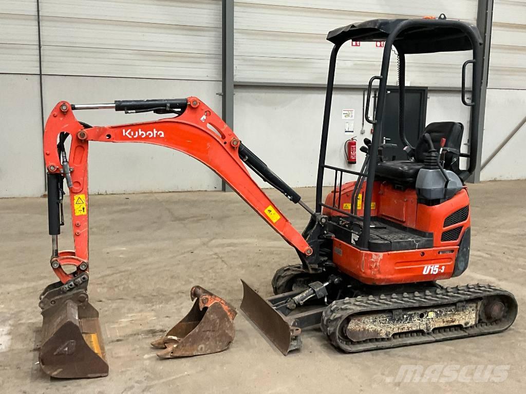 Kubota U 15-3 Mini excavatoare < 7t