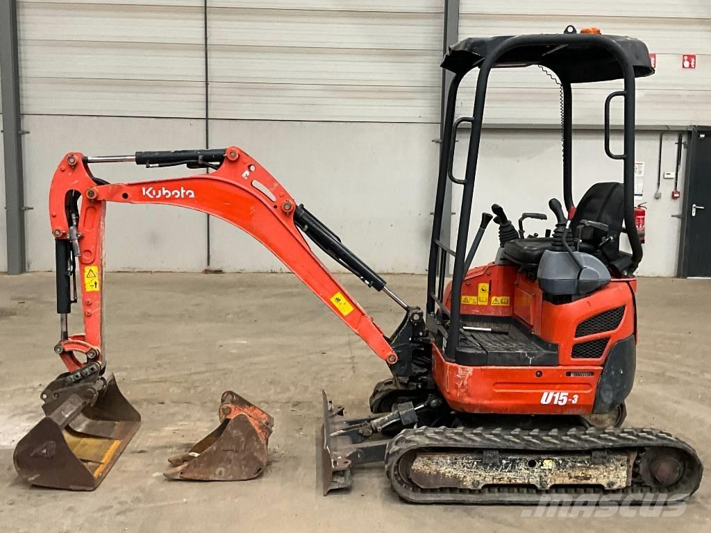 Kubota U 15-3 Mini excavatoare < 7t