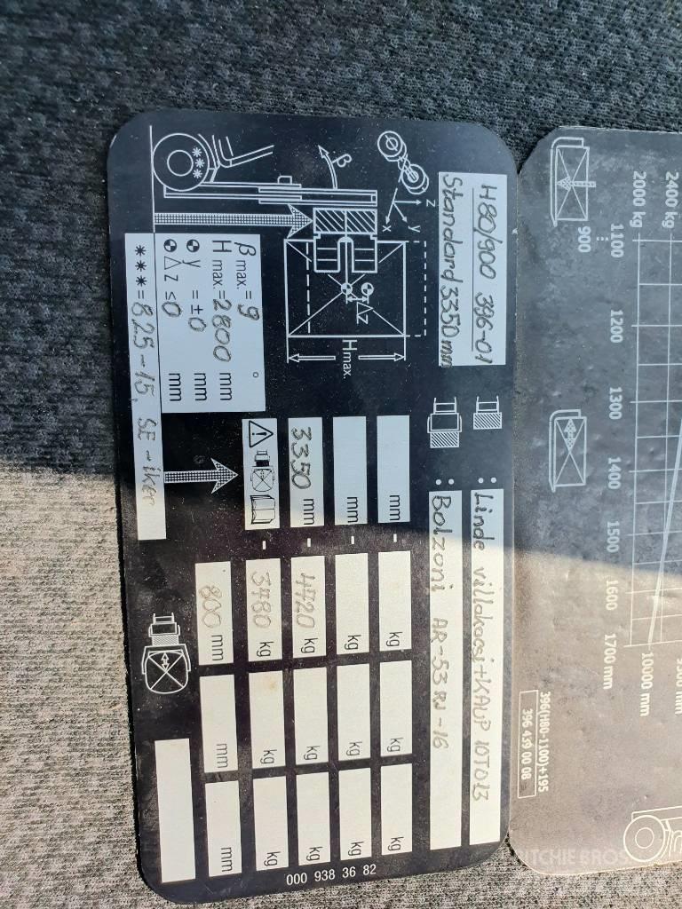Linde H 80 Stivuitor diesel