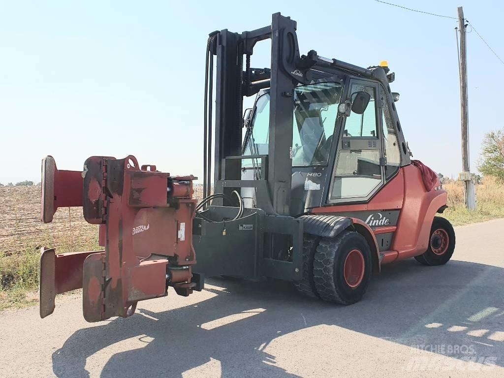 Linde H 80 Stivuitor diesel