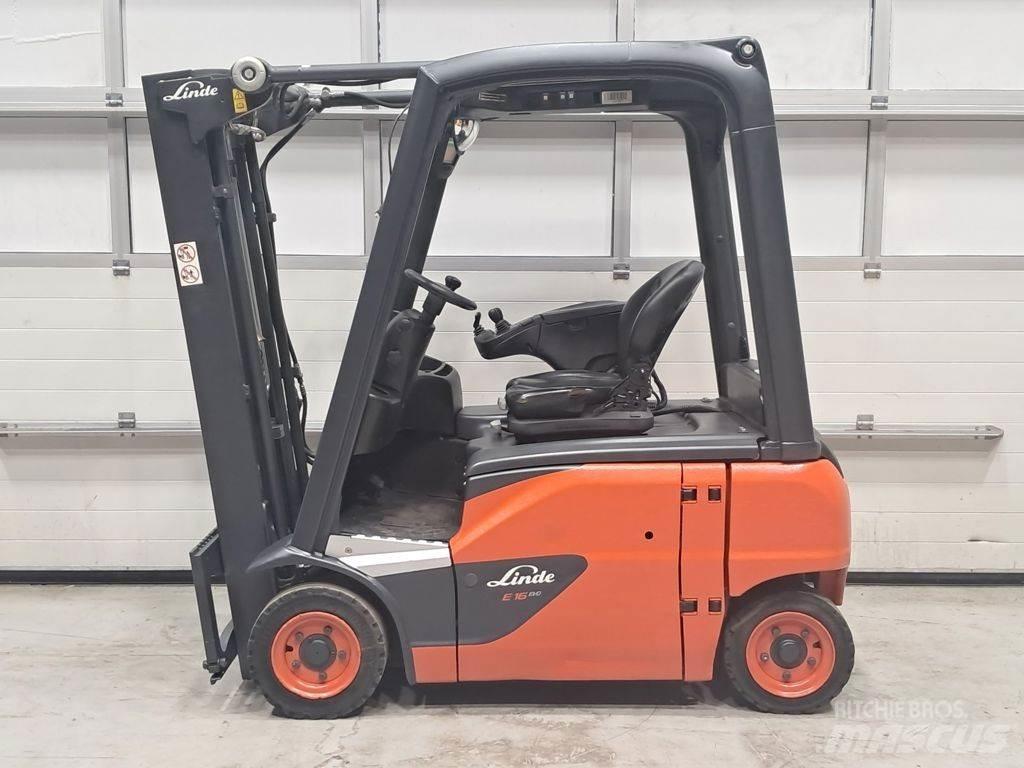 Linde E16P-02 Stivuitor electric