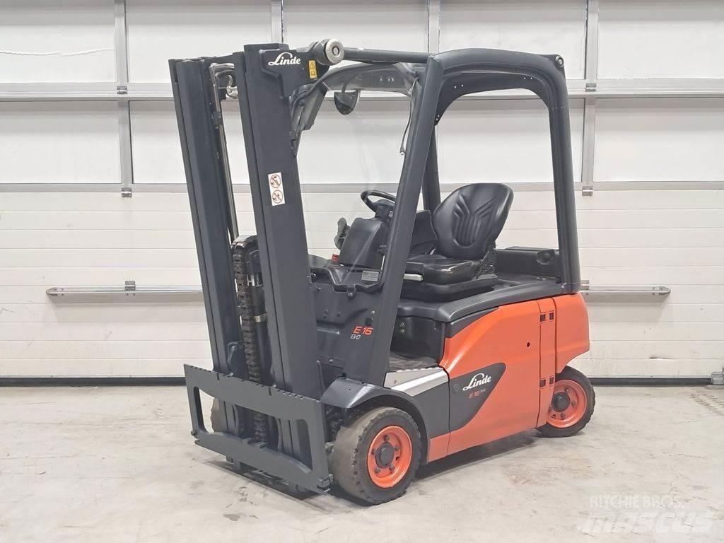 Linde E16P-02 Stivuitor electric