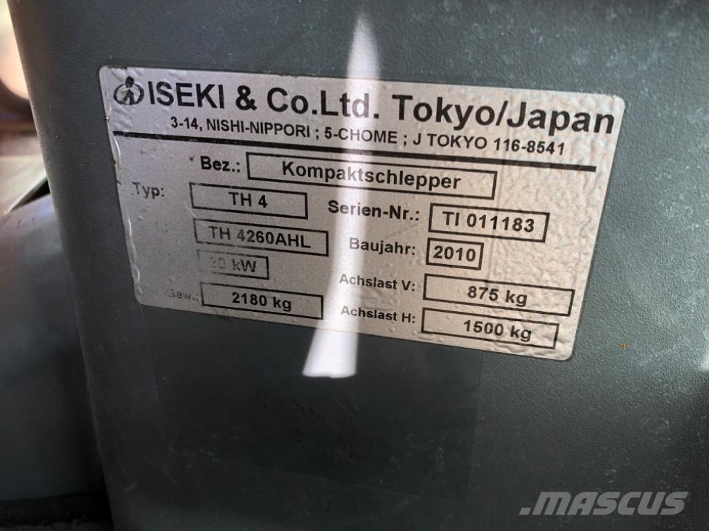 Iseki TH 4260 AHL Tractoare compacte