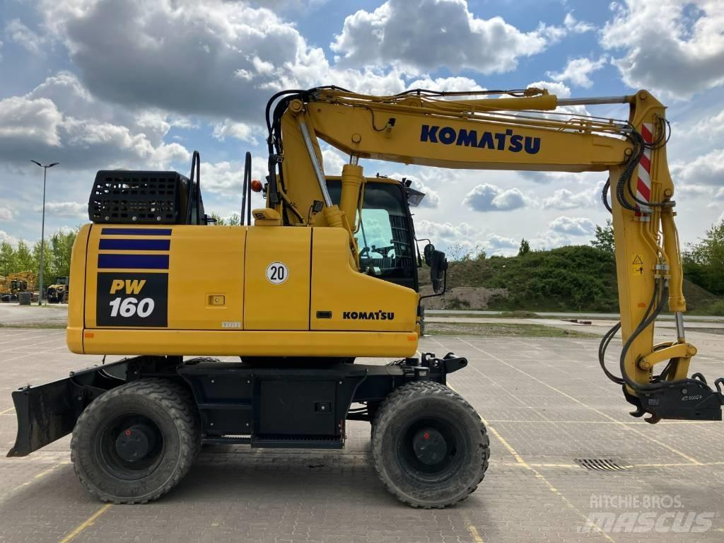 Komatsu PW 160-11 E0 Excavatoare cu roti
