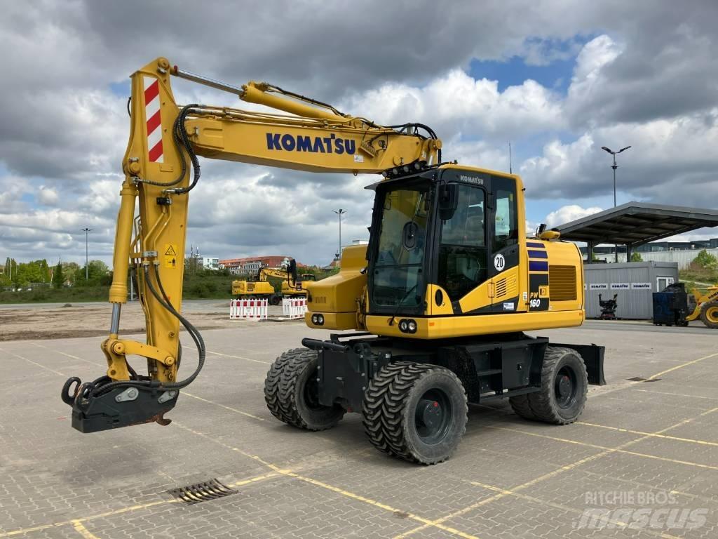Komatsu PW 160-11 E0 Excavatoare cu roti