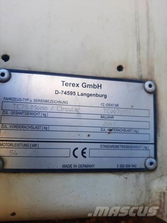Terex TC75 Mini excavatoare < 7t