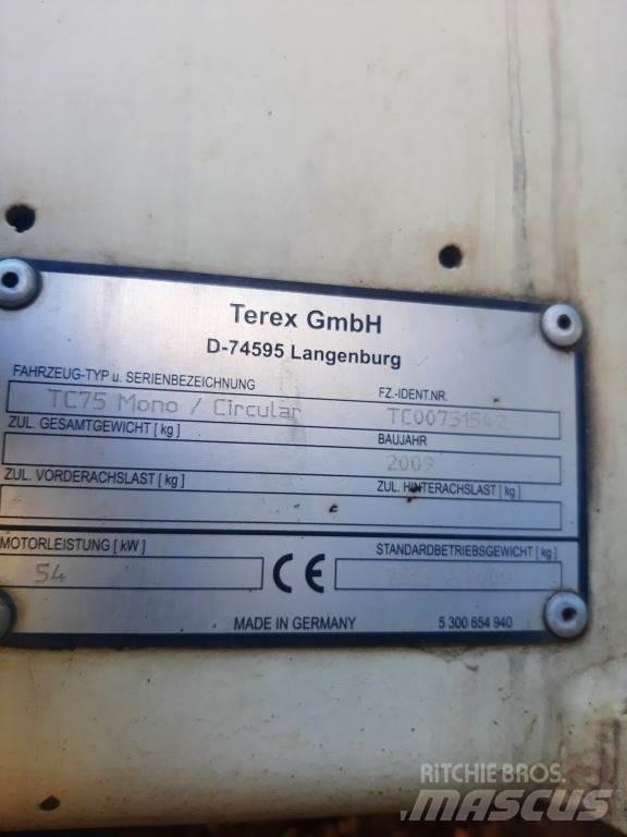 Terex TC75 Mini excavatoare < 7t