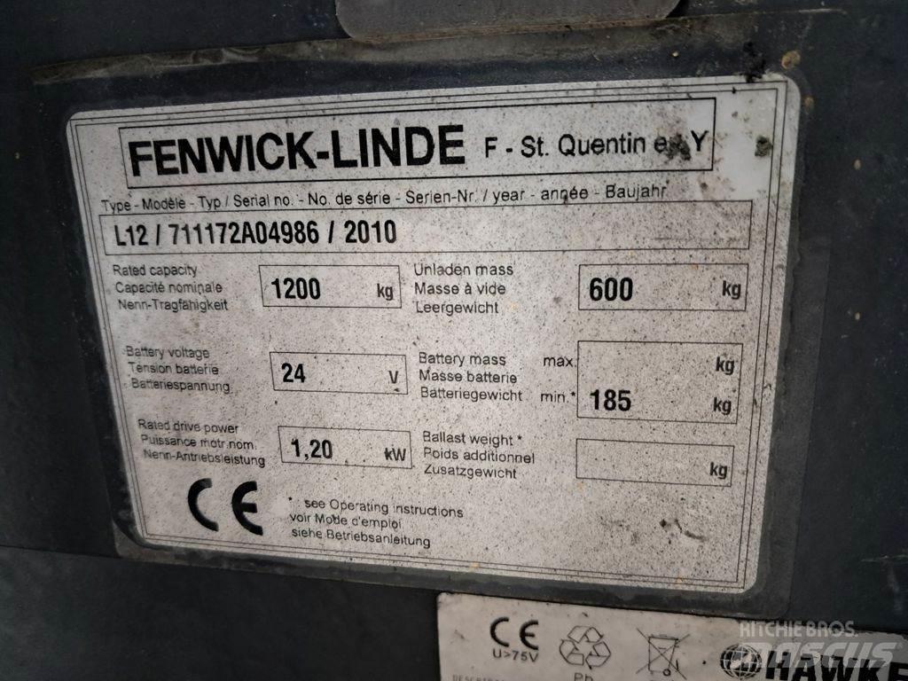 Linde L12 Transpaleta manuala