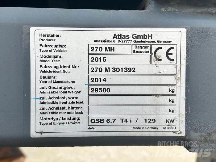 Atlas 270MH Paleta de manipulare