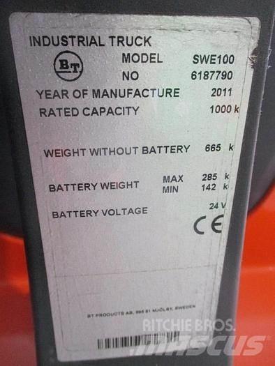 BT SWE 100 Transpaleta manuala