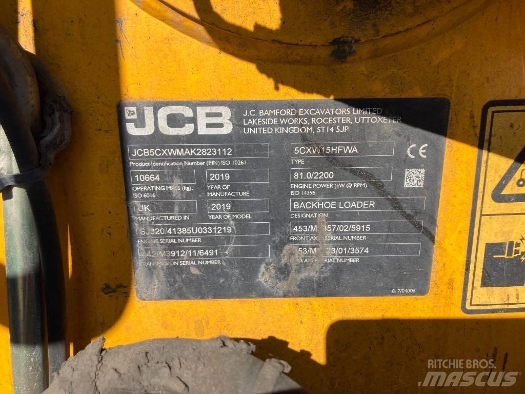 JCB 5 CX Wastemaster Buldoexcavatoare