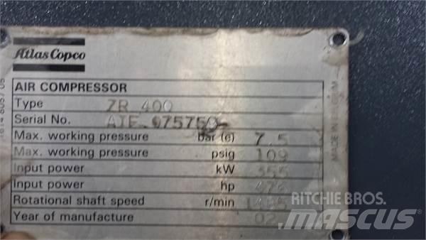 Atlas Copco ZR 400 Compresoare