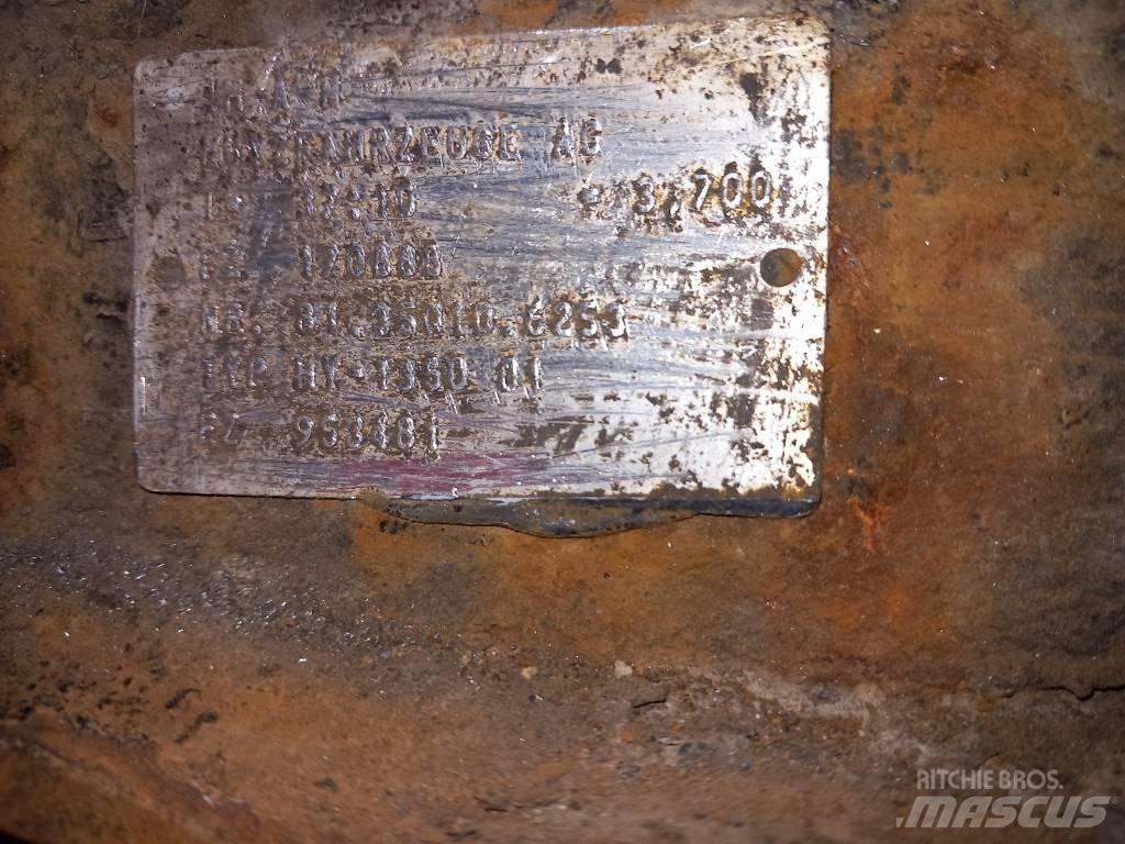 MAN 18.390 HY1350 Sasiuri si suspensii