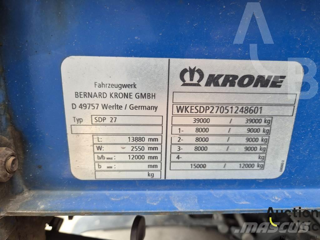 Krone SDP 27 Semi-remorca speciala