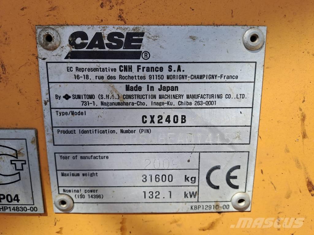 CASE CX 240 B MH Paleta de manipulare