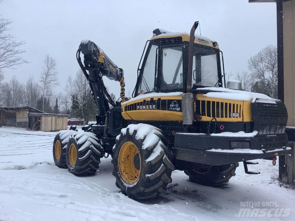 Ponsse Ergo 6W Combine forestiere