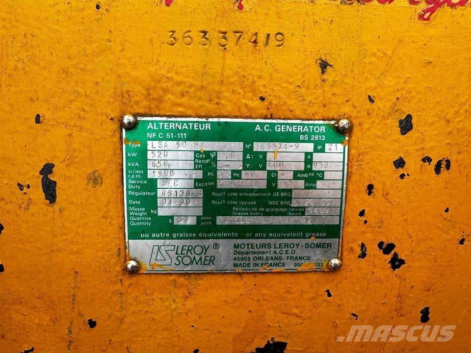 Leroy Somer 650 KVA Alte generatoare