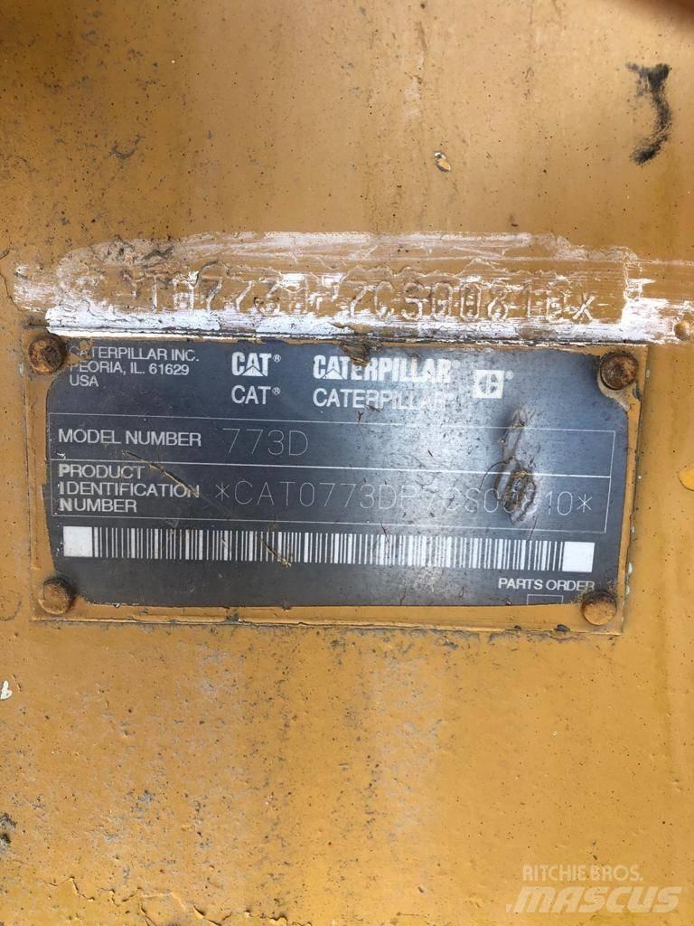 CAT 773 D Camioane cu basculante rigide