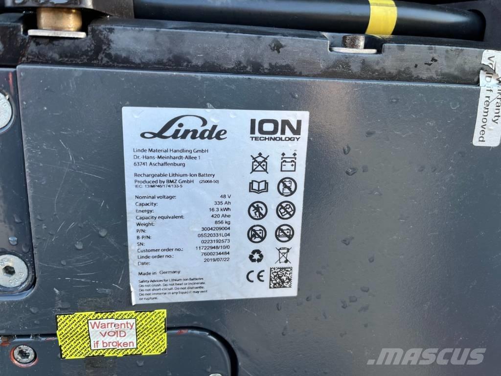 Linde E 16 P Li-ION Stivuitor electric