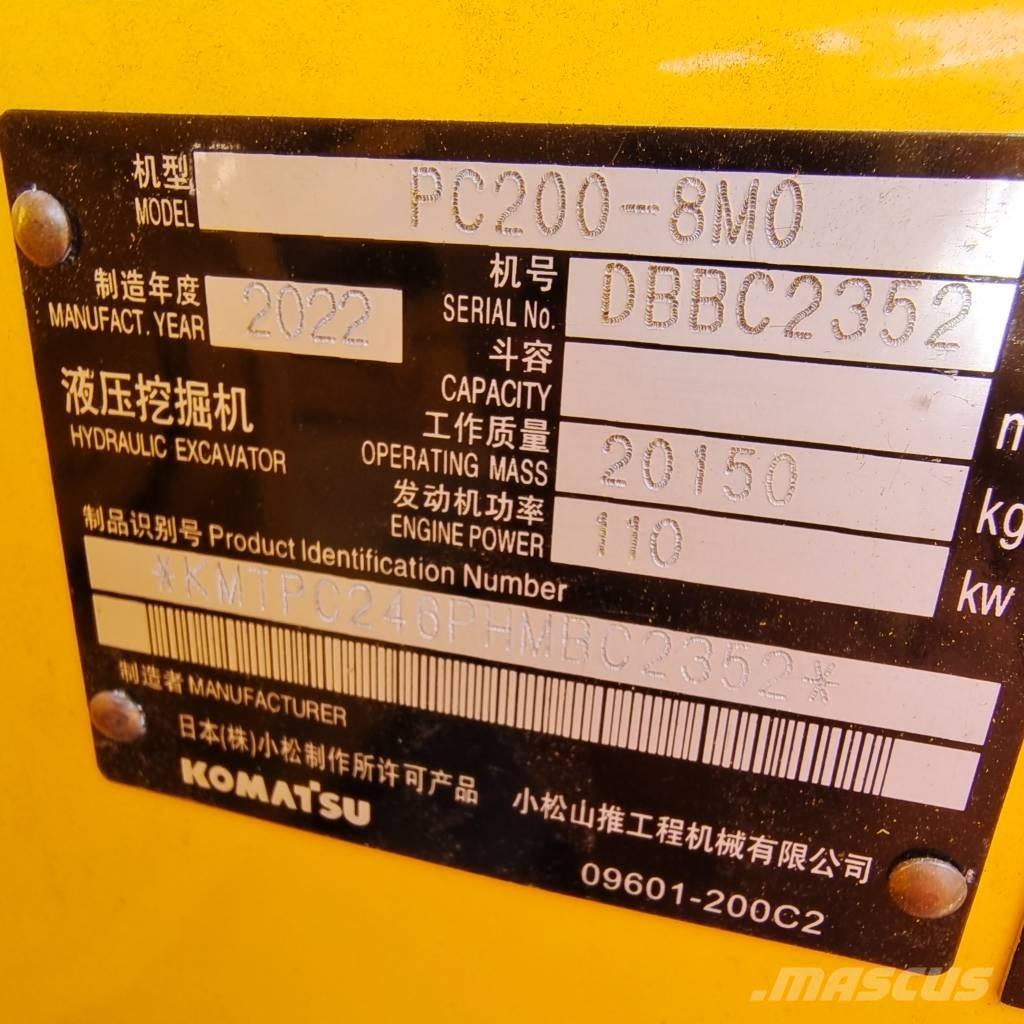 Komatsu PC 200 Excavatoare pe șenile
