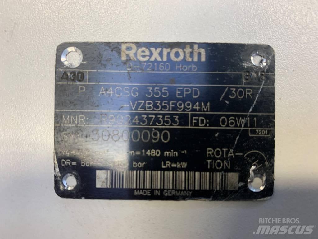 Rexroth A4CSG355 Hidraulice