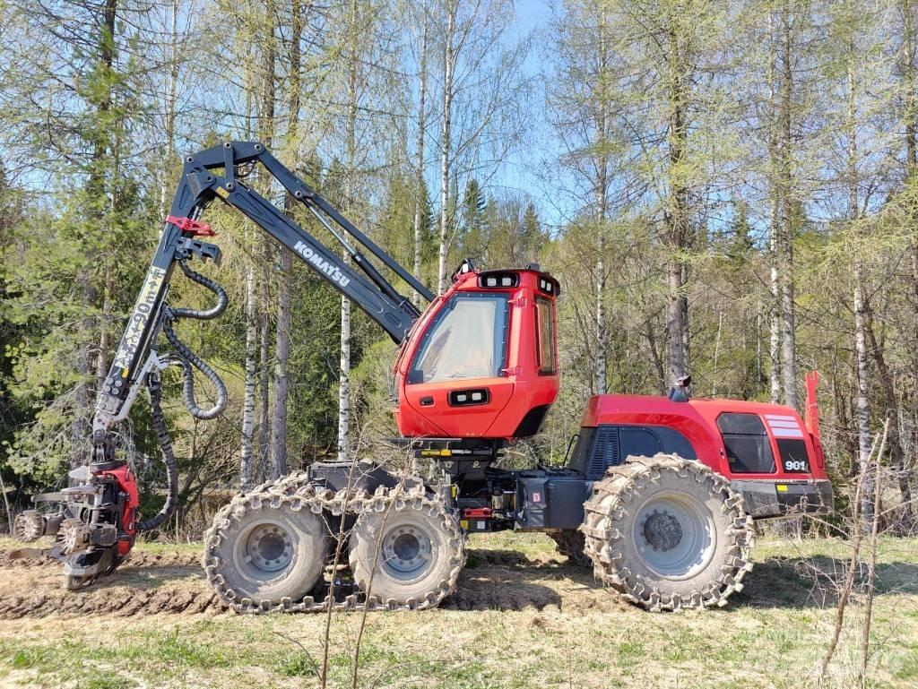 Komatsu 901 Combine forestiere
