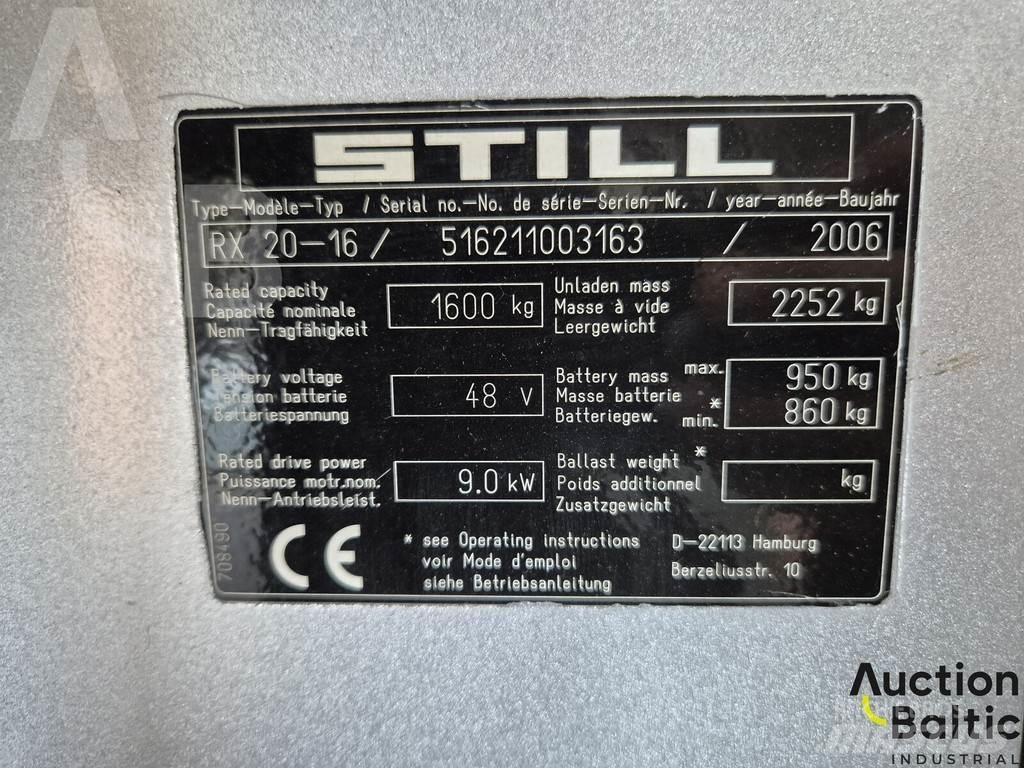 Still RX20-16 Stivuitor electric