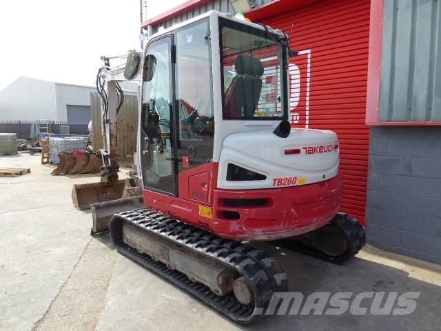 Takeuchi TB 260 Mini excavatoare < 7t