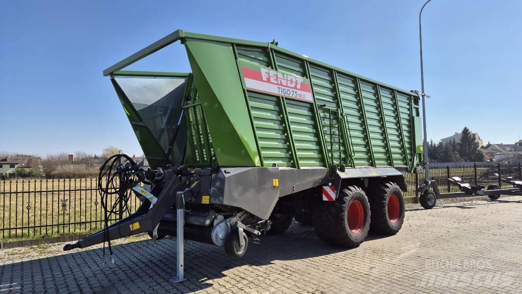Fendt Tigo VR75 Alte remorci