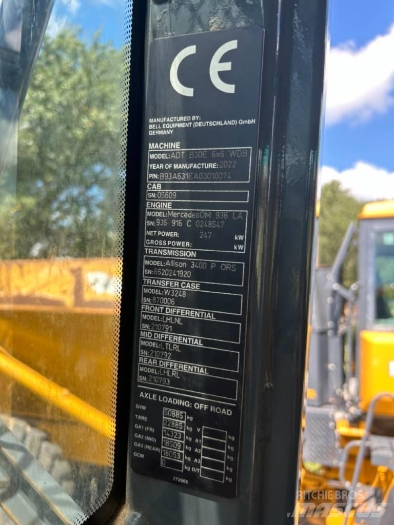 Bell B30E Transportoare articulate