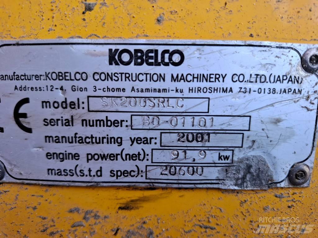 Kobelco SK200SRLC Excavatoare pe șenile
