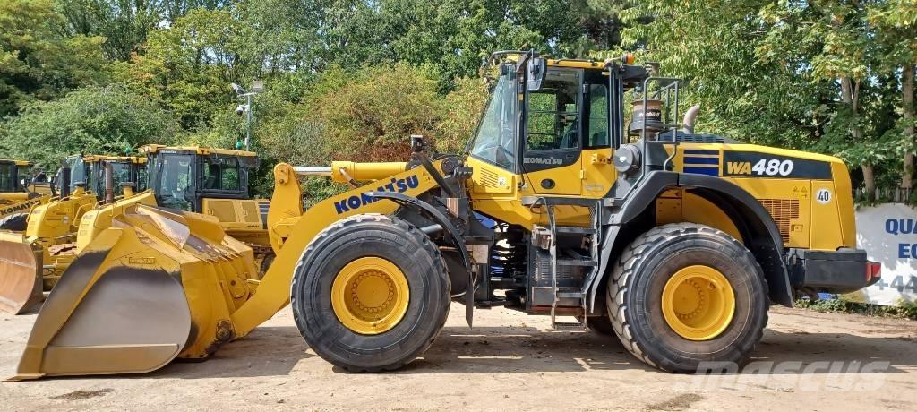 Komatsu WA 480-8 Incarcator pe pneuri