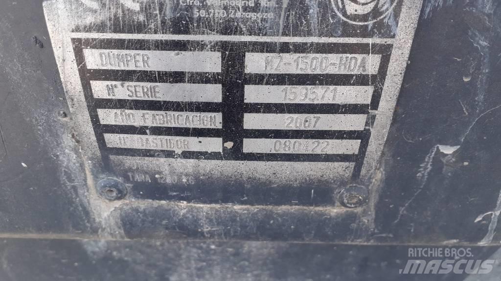 Mz Imer MZ-1500-HDA Minitractor de teren