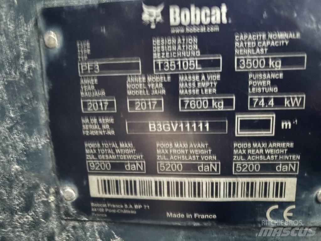 Bobcat T 35.105 L Stivuitoare telescopice