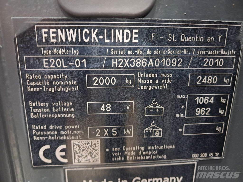 Linde E20L-01 Strivuitoare-altele
