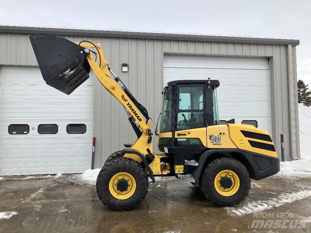 Yanmar V 80 Incarcator pe pneuri