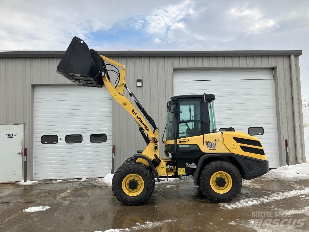 Yanmar V 80 Incarcator pe pneuri
