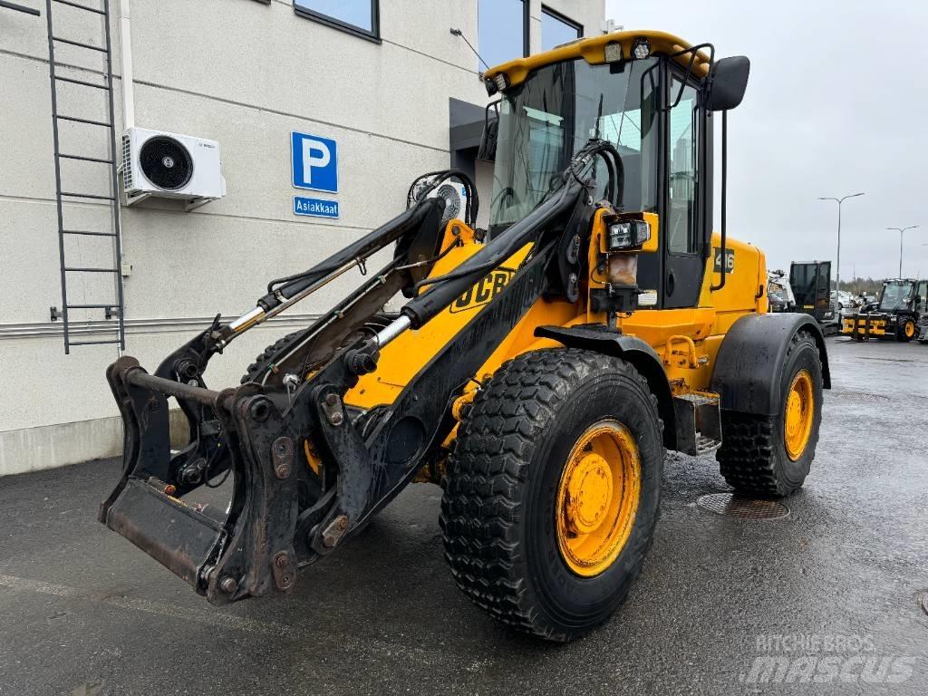 JCB 416 HT Incarcator pe pneuri