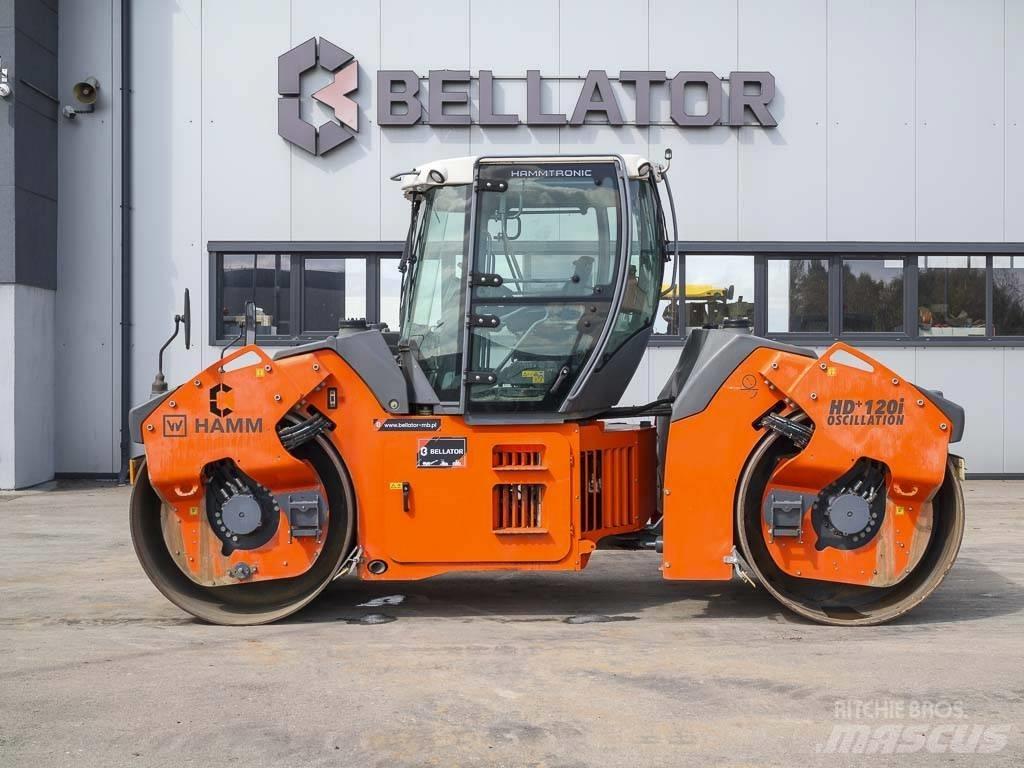 Hamm HD+ 120i VO Cilindri compactori dubli