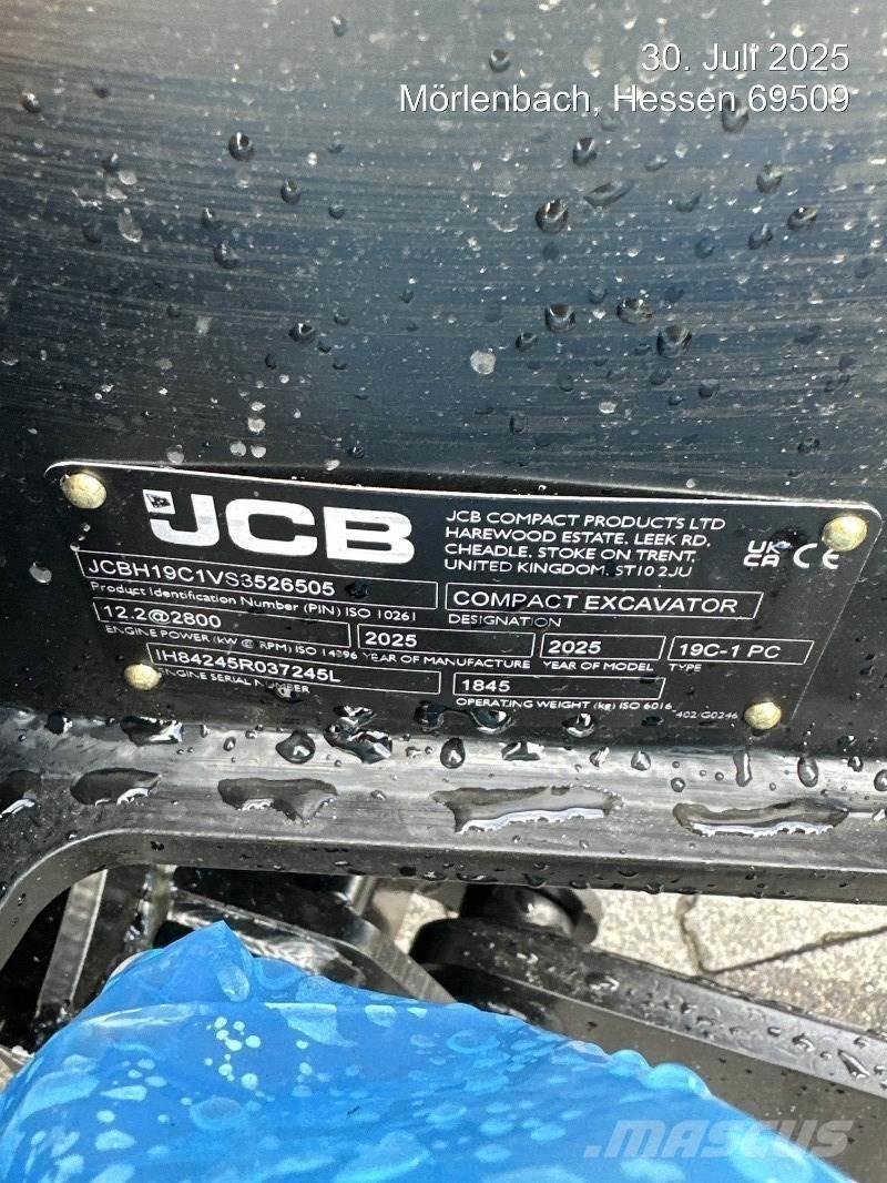 JCB 19C-1 Mini excavatoare < 7t
