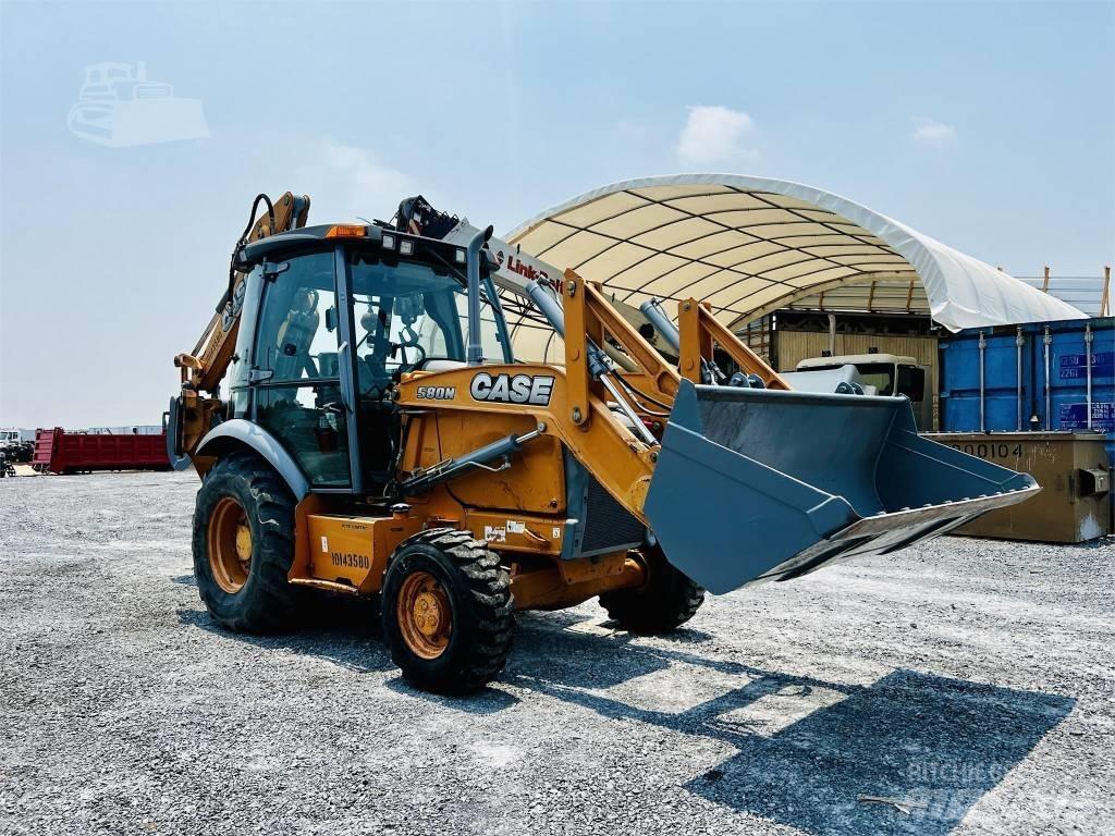 CASE 580 N Buldoexcavatoare