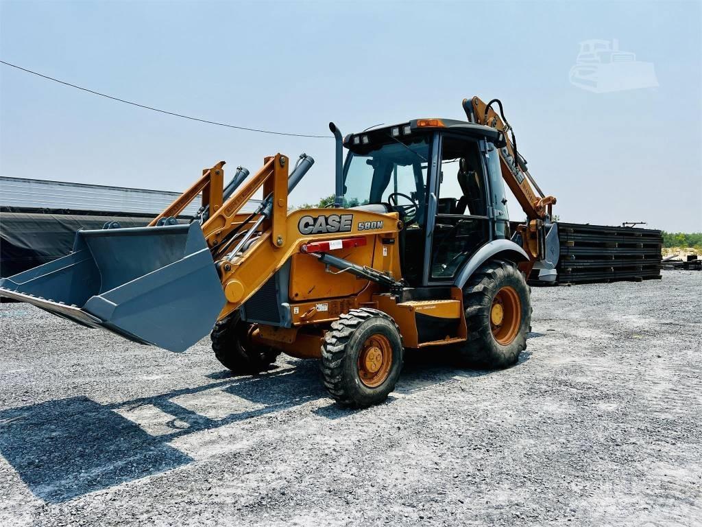 CASE 580 N Buldoexcavatoare