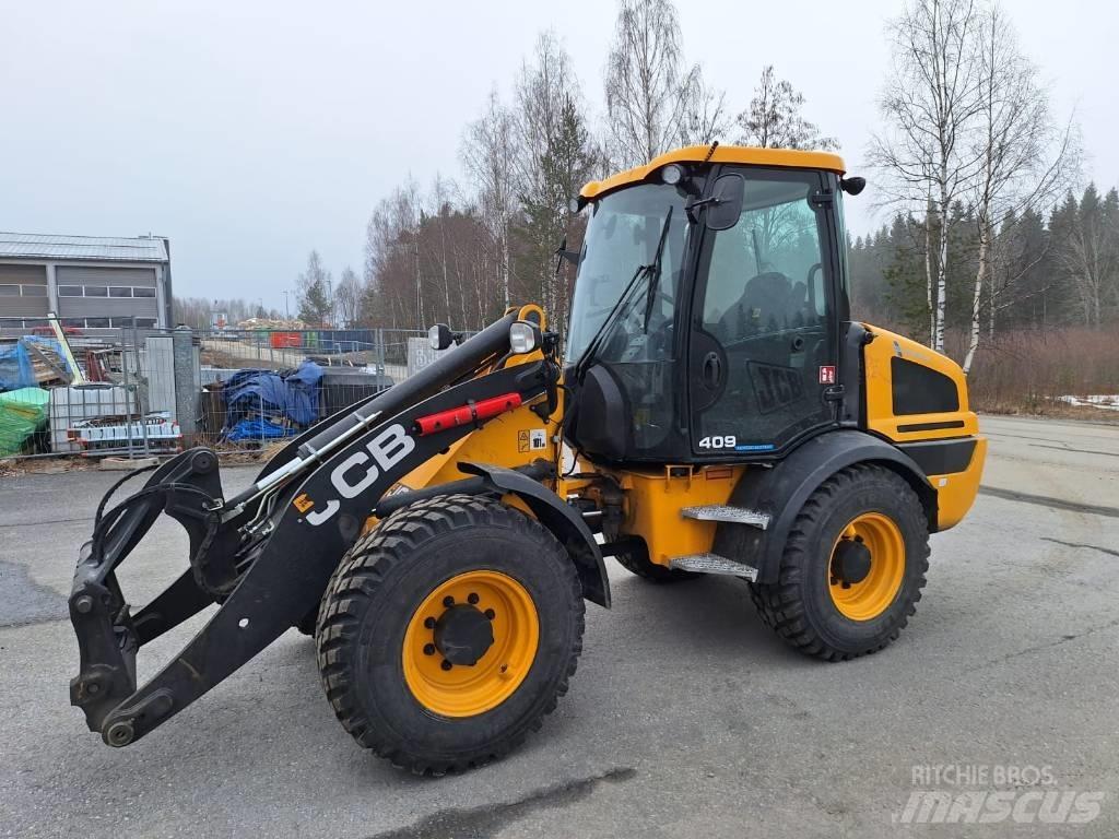 JCB 409 NE T4 Incarcator pe pneuri