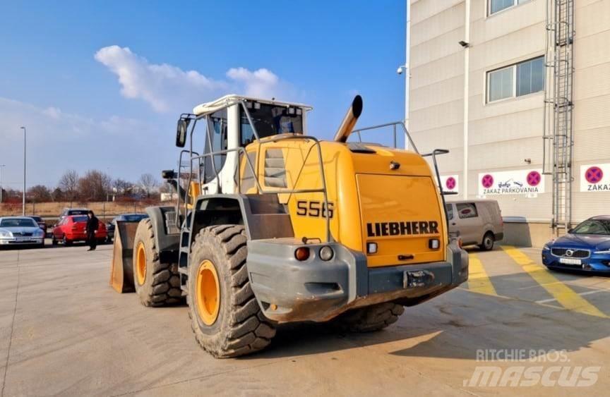 Liebherr 556 Incarcator pe pneuri