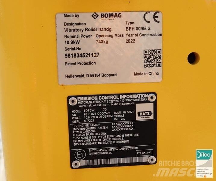 Bomag BPH 80/65 S Vibratoare