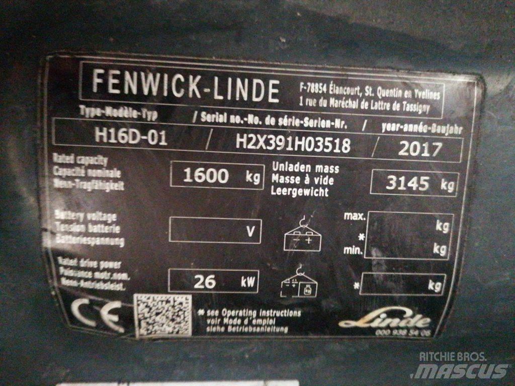 Linde H16D-01 Stivuitor diesel
